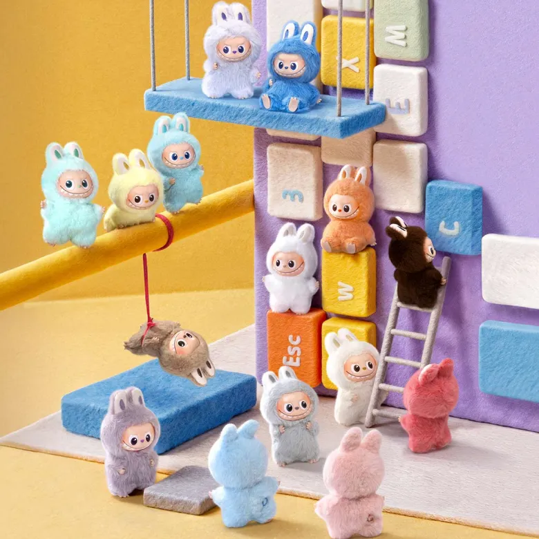Labubu (The Monsters) - Pin for Love Series - Plush Pendant Blind Box (A-M)