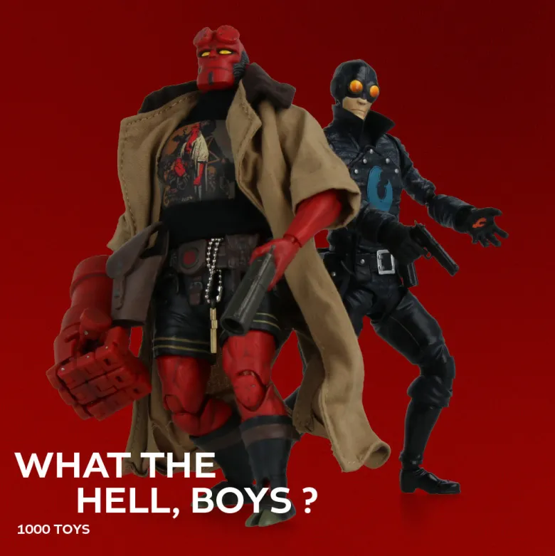 Lobster Johnson (Hellboy) 1/12 Scale Action Figure - 30th Anniversary Edition