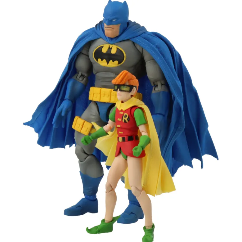 Mafex Batman Blue Ver. & Robin (The Dark Knight Returns)