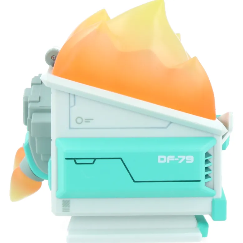 Mecha Dumpster Fire Vinyl Figure