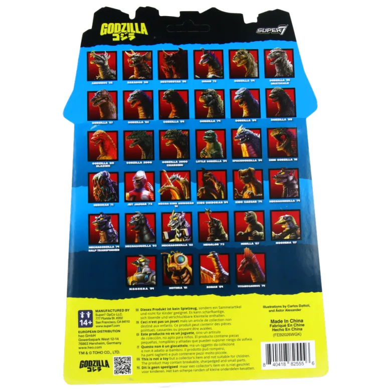 Mecha-King Ghidorah - Toho ReAction Figures Wave 11