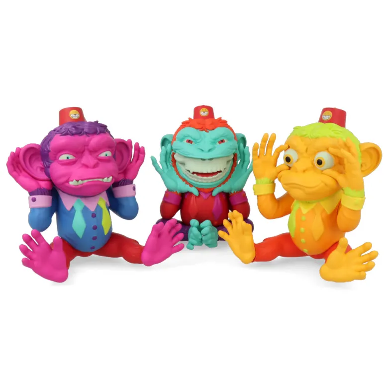 More Evil Monkeys - GID - Set de 3 pièces