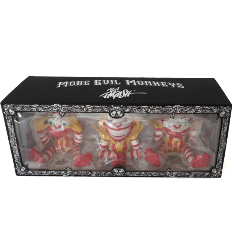 More Evil Monkeys - Ronald - Set de 3 pièces
