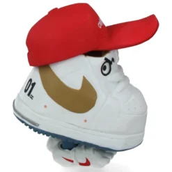 Mr. Shoe FatBack x Nike x Michael Lau (White and Red)