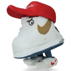 Mr. Shoe FatBack x Nike x Michael Lau (White and Red)