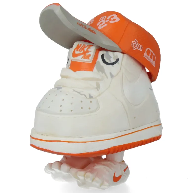 Mr. Shoe Maharishi x Nike x Michael Lau (White and Orange)