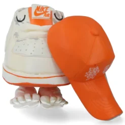 Mr. Shoe Maharishi x Nike x Michael Lau (White and Orange)