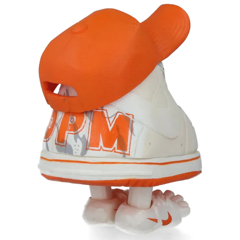 Mr. Shoe Maharishi x Nike x Michael Lau (White and Orange)