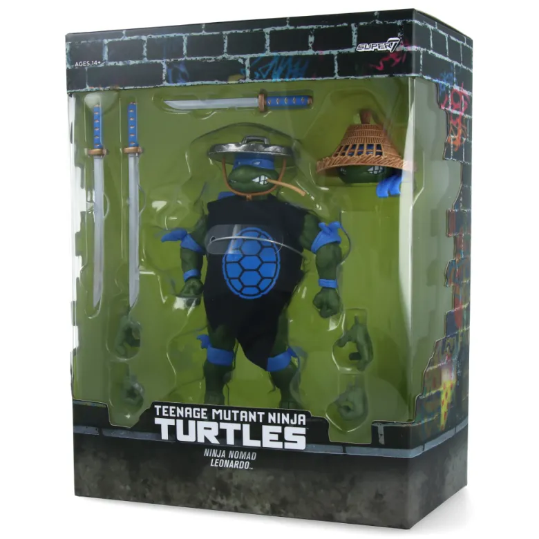 Ninja Nomad Leonardo (Tortues Ninja - TMNT) - ULTIMATES! Wave 11