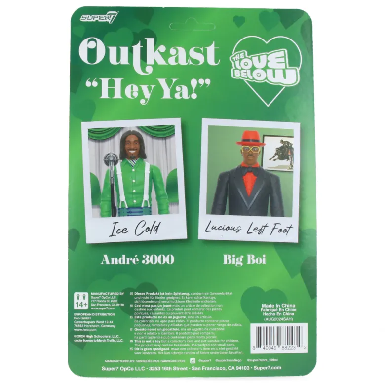 OutKast (Hey Ya!) - ReAction Figures Wave 4