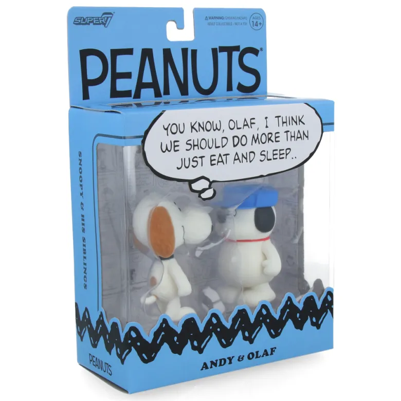 Peanuts ReAction Figures - Andy & Olaf (2-Pack)
