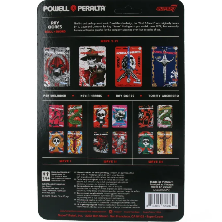 Powell-Peralta ReAction Figures Wave 4 - Ray Bones