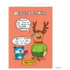 Reindeer Gamers - Carte de Voeux Rose