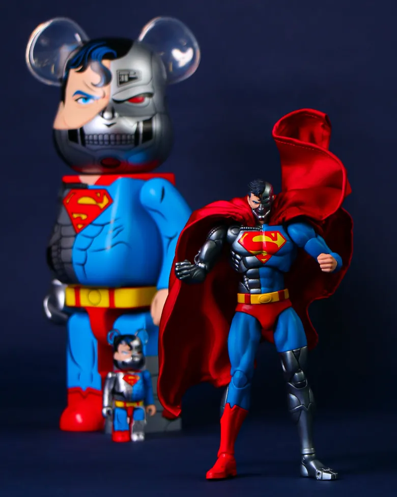 Return of Superman - Figurine Mafex - Cyborg Superman