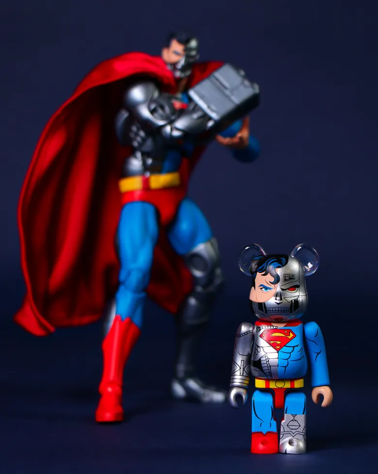 Return of Superman - Figurine Mafex - Cyborg Superman