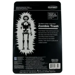 Return Of The Living Dead Reaction Figures Wave 5 - Zombie Trash (Monster Glow)