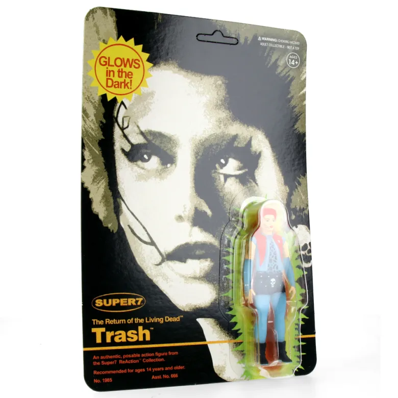Return Of The Living Dead Reaction Figures Wave 4 - Trash (Monster Glow)
