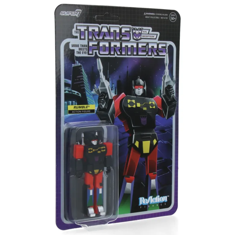 Rumble (Red) - Transformers wave 8 - ReAction Figures