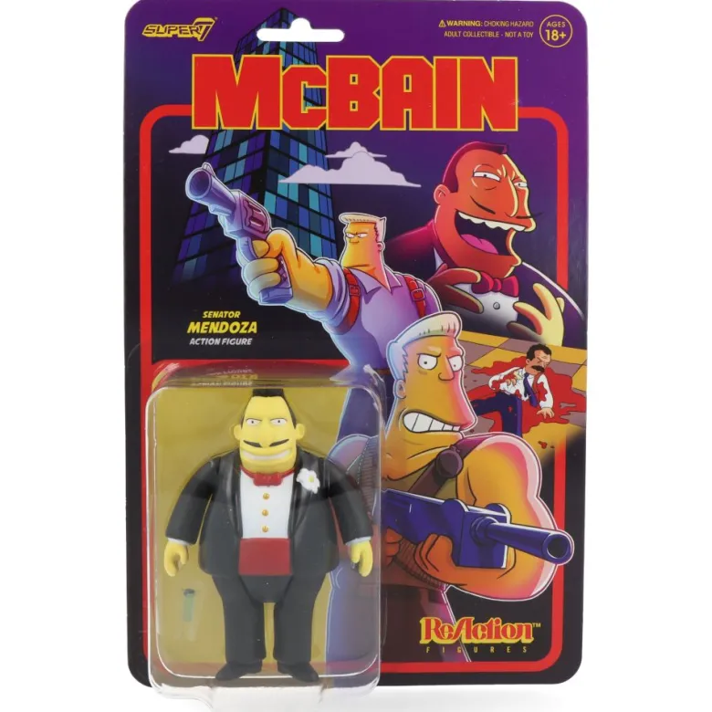 Senator Mendoza - ReAction figures ( The Simpsons)