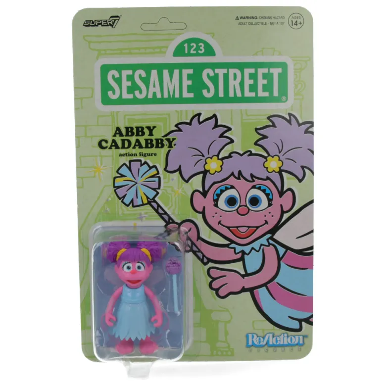 Sesame Street ReAction Figures Wave 5 - Abby Cadabby