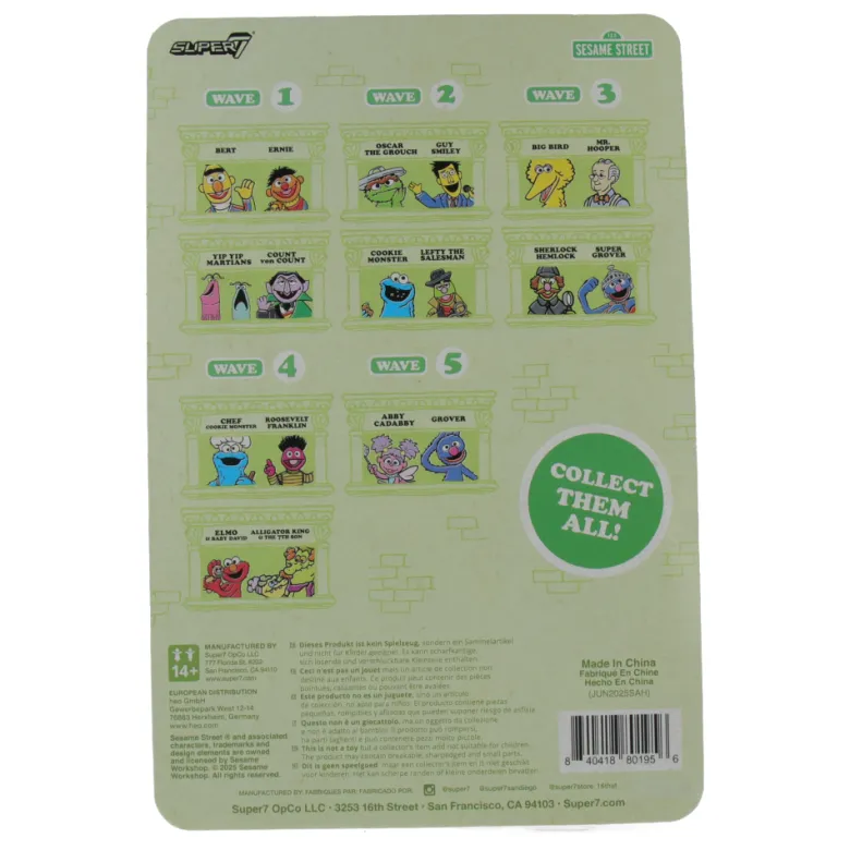 Sesame Street ReAction Figures Wave 5 - Abby Cadabby