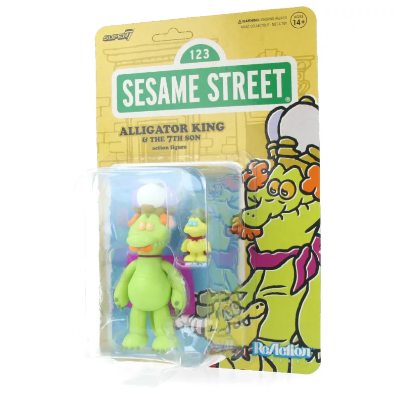 Sesame Street ReAction Figures Wave 4 - Alligator King