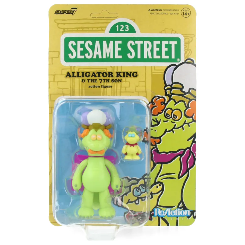 Sesame Street ReAction Figures Wave 4 - Alligator King