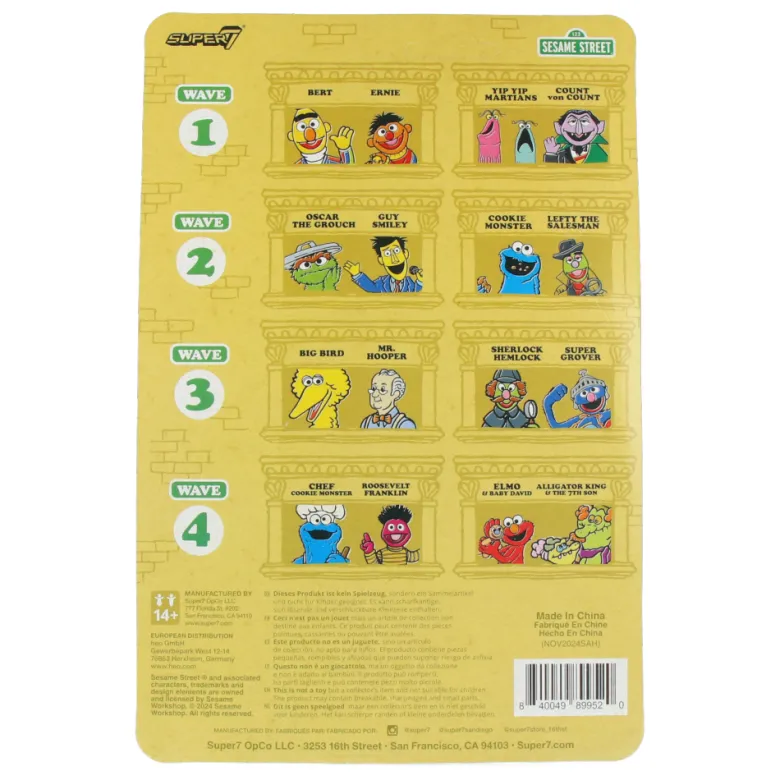 Sesame Street ReAction Figures Wave 4 - Alligator King