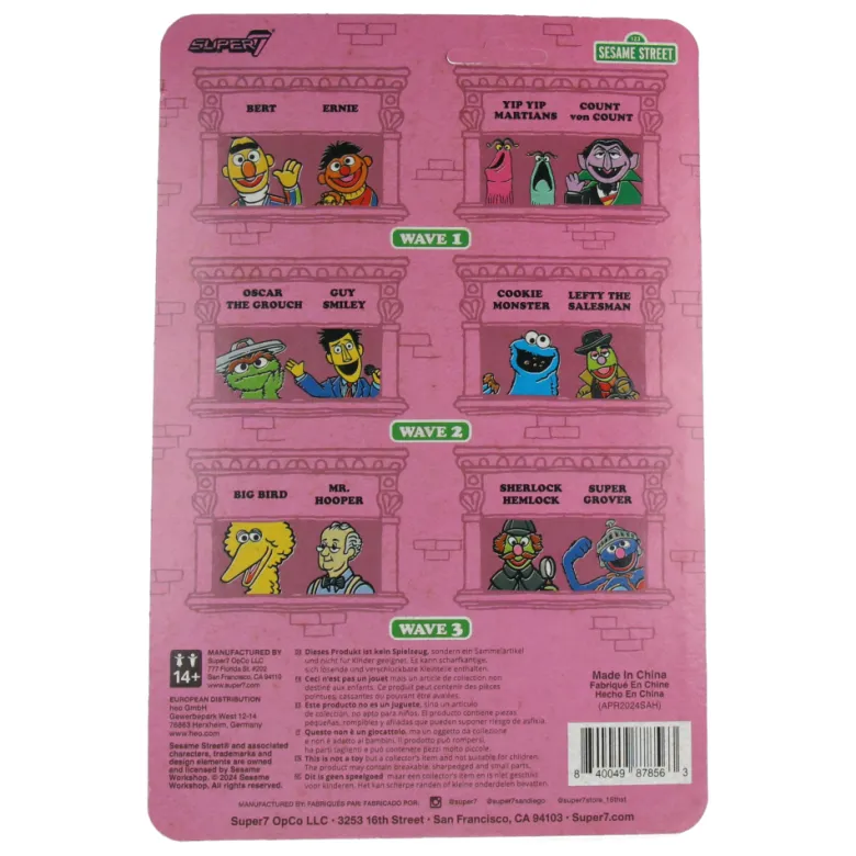 Sesame Street ReAction Figures Wave 3 - Mr. Hooper