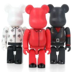 Set 100% Bearbrick Yellow Magic Orchestra (3 pcs)