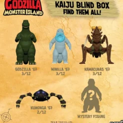 Showa Monster Island - Toho Blind Box Wave 13