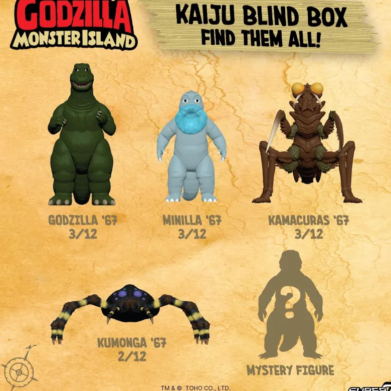 Showa Monster Island - Toho Blind Box Wave 13