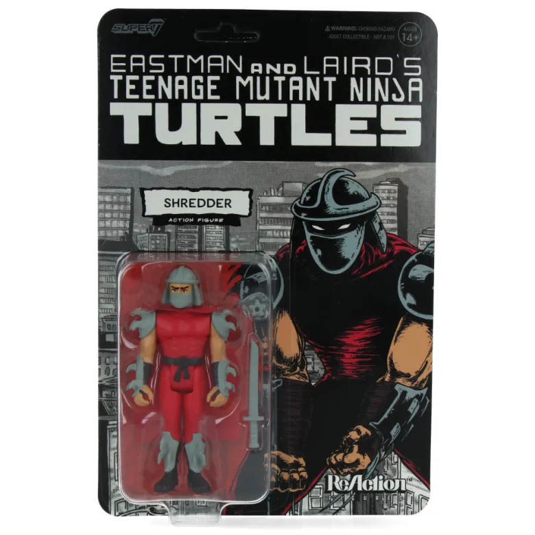 Shredder (Comic Color) - Tortues Ninja - ReAction Figures wave 11