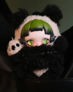 Skullpanda Lazy Panda Plush Doll Pendant