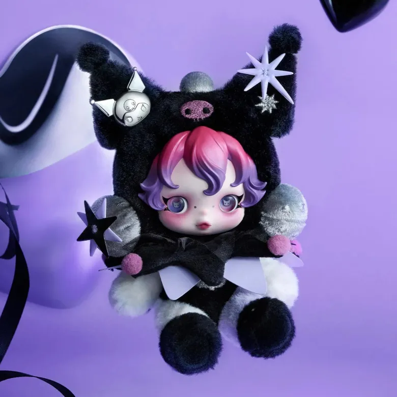 Skullpanda x Kuromi Plush