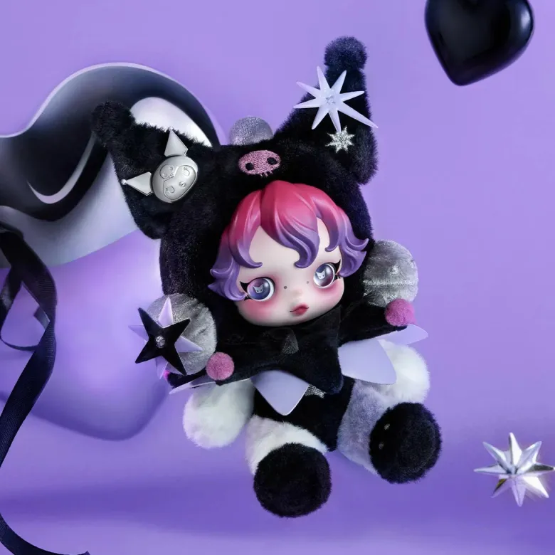 Skullpanda x Kuromi Plush