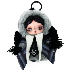 Skullpanda x Wednesday Collectible Plush Figurine