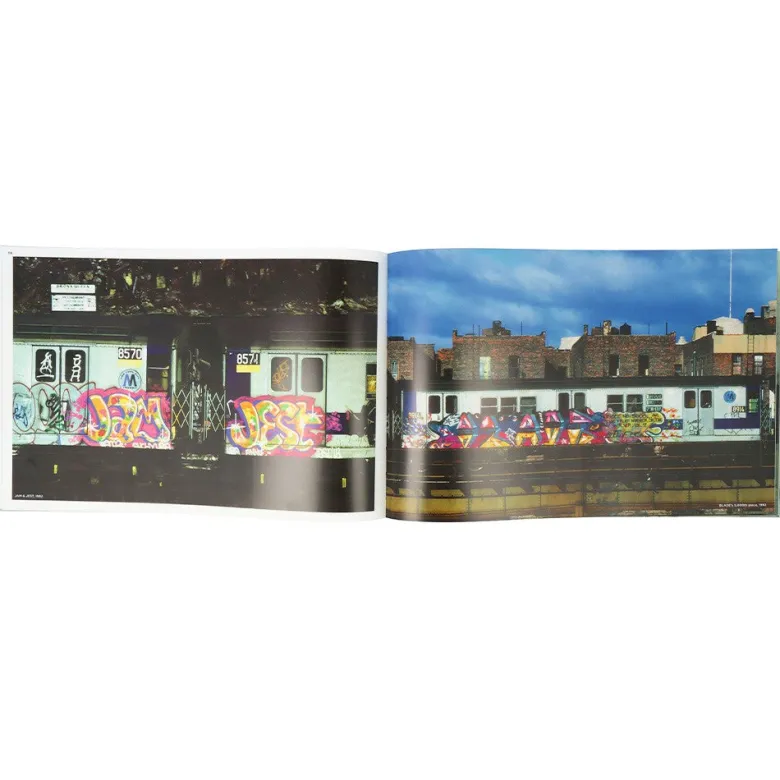 Spray Nation, 1980 NYCS Graffiti Photographs, Martha Cooper