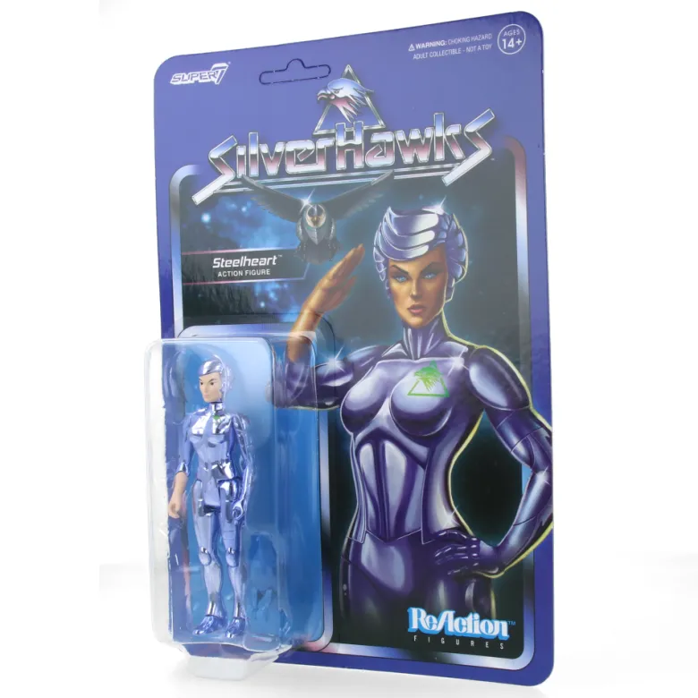Steelheart (Toy Version) - SilverHawks - ReAction Figures wave 01