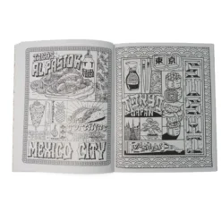 Street Food Coloring Book