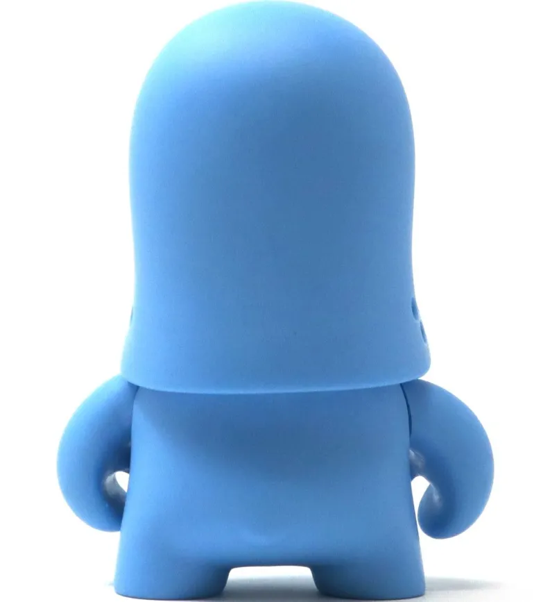 4" Teddy Troops 2.0 DIY/CMYK - Cyan