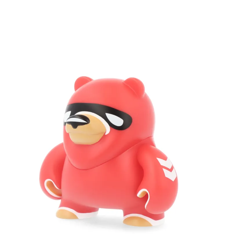 6" Teddy Troops 2.0 series - Basic red