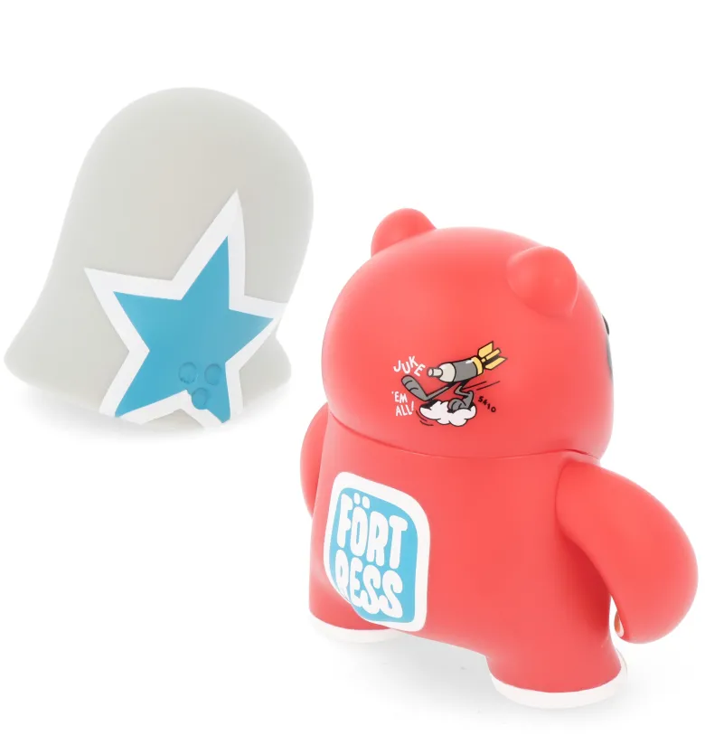 6" Teddy Troops 2.0 series - Basic red