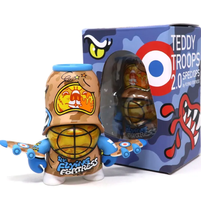 4" Teddy Troops 2.0 Spec/Ops series - Sand Camouflage Trooper