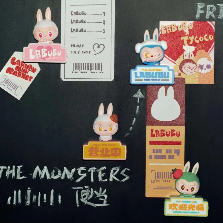 The Monsters Wacky Mart Series - Fridge Magnet Blind Box