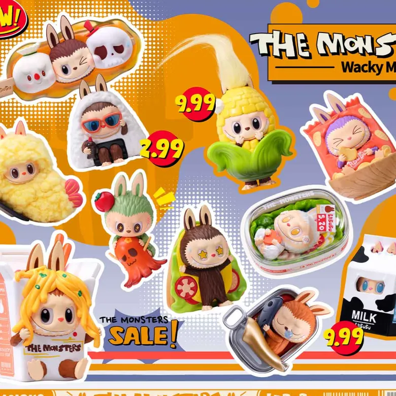The Monsters Wacky Mart Series Figures