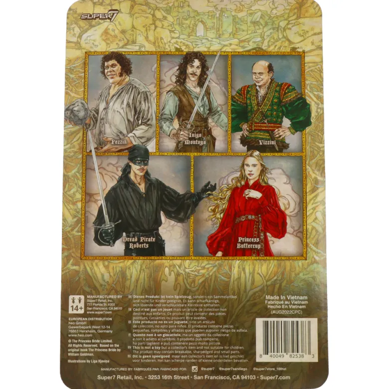 The Princess Bride - Vizzini - ReAction Figures