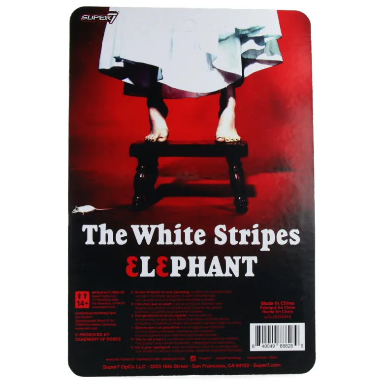 The White Stripes (Elephant) - ReAction Figures Wave 2 - (2 pack)