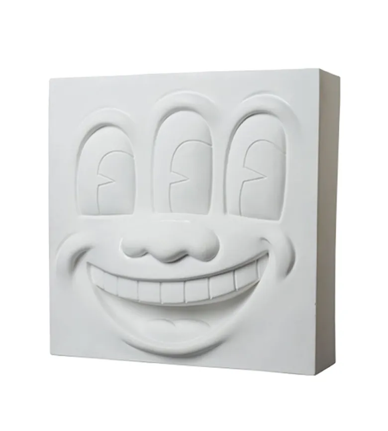 Three Eyed Smiling Face - Keith Haring X Medicom Toy