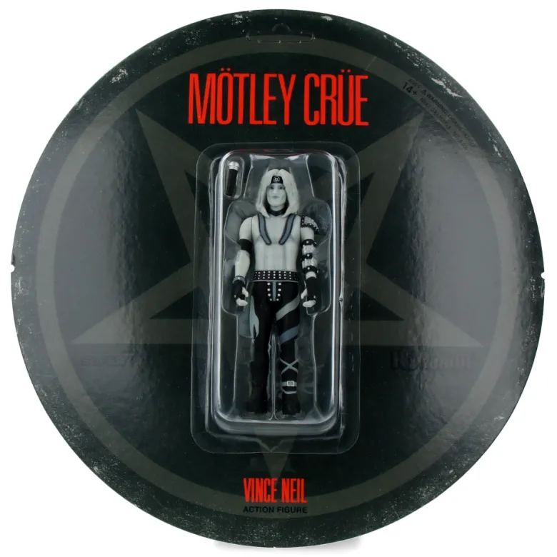 Vince Neil (Shout at the Devil - Black & White) - Motley Crue - ReAction Figures
